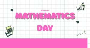 National mathematics day
